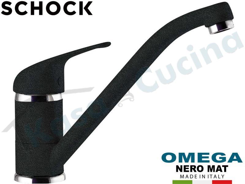 Miscelatore Lavello Cucina Nero.Rubinetto Miscelatore Lavello Cucina Canna Bassa Omega Nero Mat Kasa Cucina Elettrodomestici Da Incasso