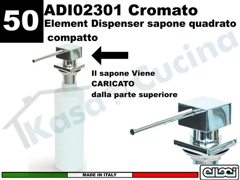 Elleci Lavello Elleci LGQ13051 Quadra 130 79 X 50 1 Vasca Granitek Classic® G51 Avena 