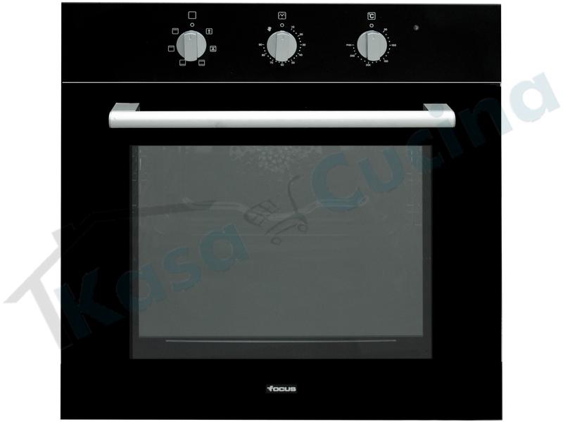 Forno Incasso Ventilato cm. 60 Nero Modern Line Classe A  6 Funzioni