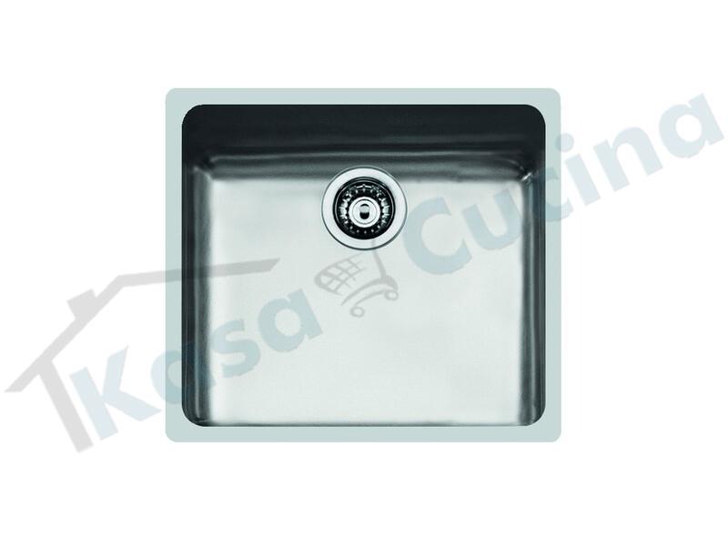 Lavello Cucina Sottotop KF 1 Vasca cm.45X40 Acciaio Inox