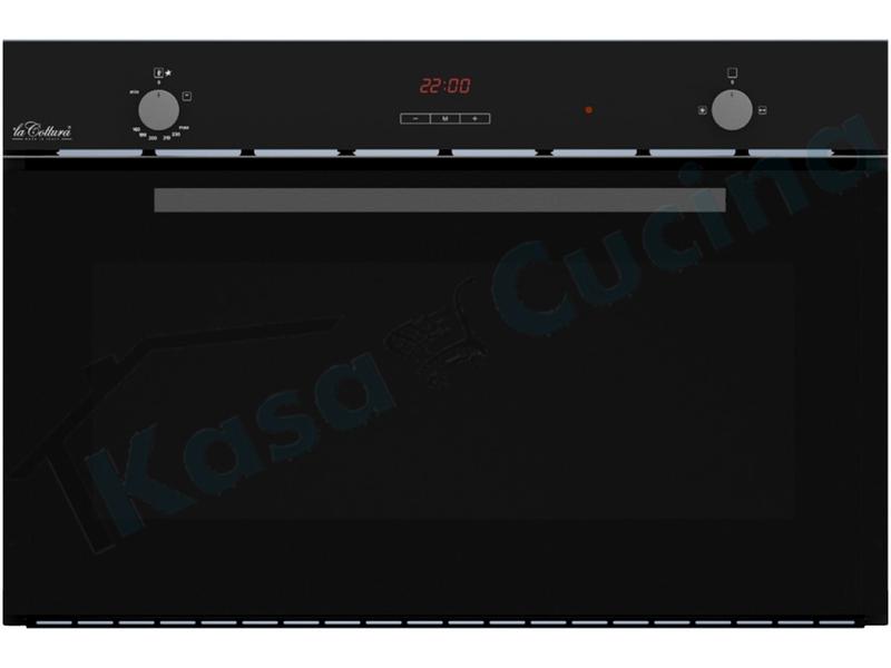 Forno a Gas Ventilato con Grill Pure Line cm. 90 Dark Grey Fumè  4 Funzioni Classe A