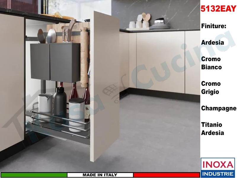 Cestello Multifunzioni Estrazione Anta ELLITE 5132EAY/30 Base 30 varie Finiture