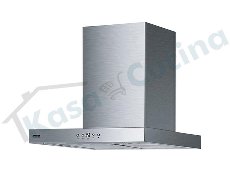 Cappa A parete Franke Tiber Acciaio Inox Stinato 60 Cm Classe A
