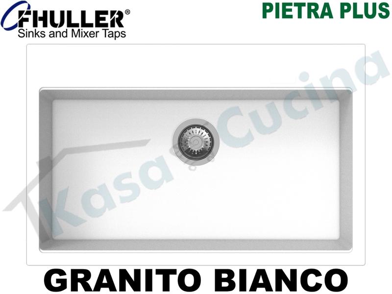 Lavello Incasso Apell-Fhuller PTPL780GW 78X51 1 Vascone Granito Bianco