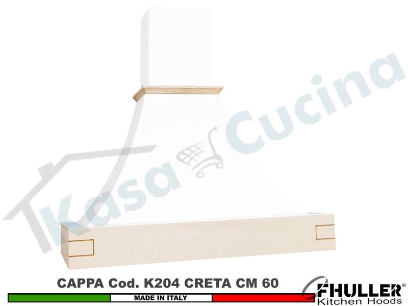 Cappa FHULLER Parete Rustica Creta 60 Legno Verniciata a Campione Motore 420