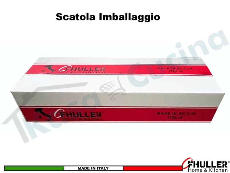 Scolapiatti INOXA-FHULLER Grigio Incasso Pensile 75 Interno 70,5 + Staffe + Vaschetta