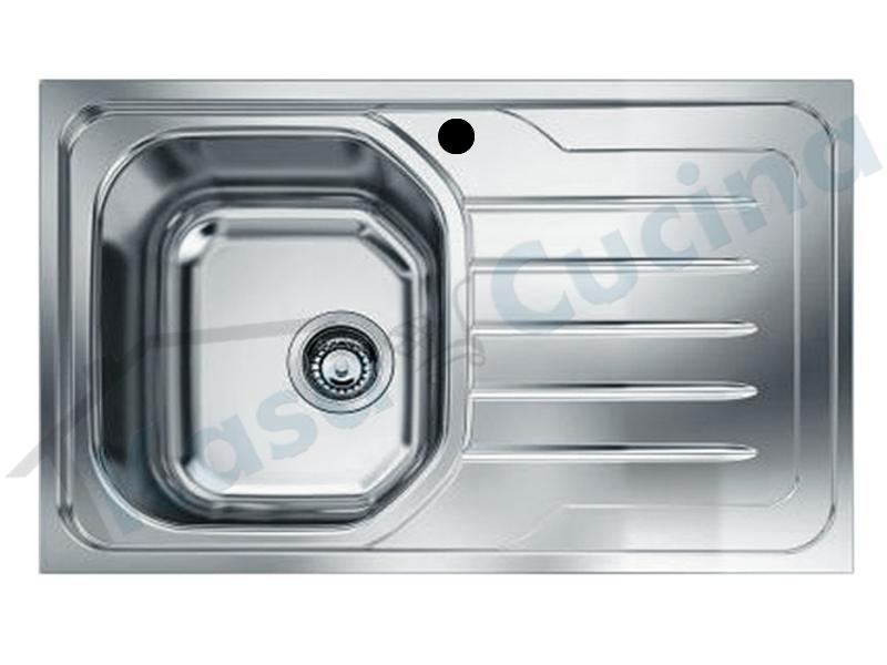 Lavello Cucina 1 Vasca.Lavello Franke Onda Line Olx 611 79 Dx 88865502 790 X 500 1 Vasca Sinistra Con Gocciolatoio Destro Inox Satinato Kasa Cucina Elettrodomestici Da Incasso