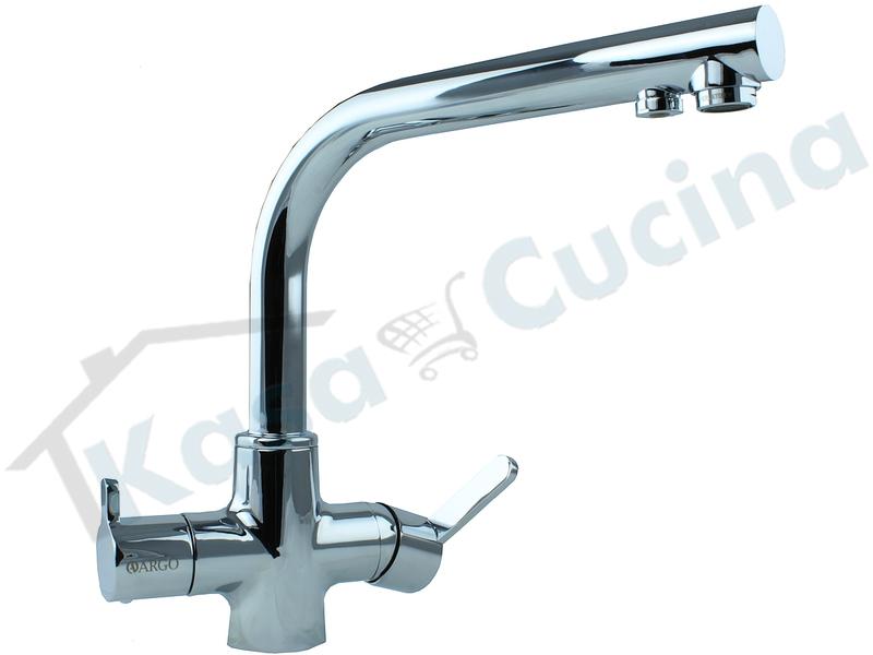Miscelatore Argo/Paini 2466/01E Sondrio Cromo 3 Vie per Acqua Filtrata
