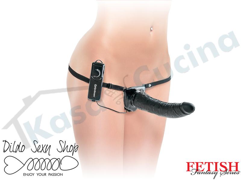 Vibratore Strap-On Con Plug Fetish Fantasy Series Deluxe PD395823