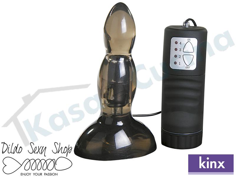 Vibrator Plug Dildo Anale JDeep Sea Vibrating Butt Plug Kinx