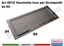 Kit Scolapiatti Vasistas Pensile 90 INOXA 702/90 + Vaschetta 602 +Telaio 502